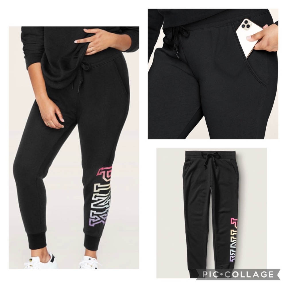 VS PINK Everyday Lounge Skinny Jogger Black XL